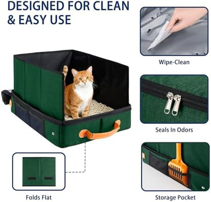 MORAIS Portable Travel Litter Box - Image 4