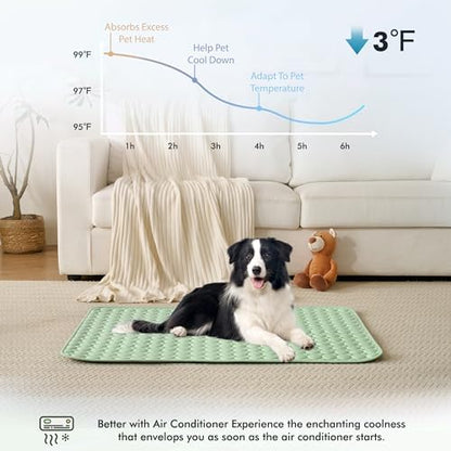 MICROCOSMOS Summer Cooling Mat & Sleeping Pad- Water Absorption Top, Materials - Image 2