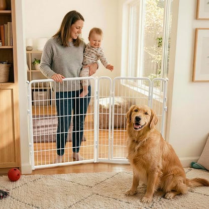 FXW Dog Gate, Extra Wide Adjustable by FXW