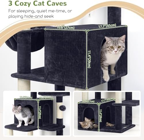 Globlazer F71 Cat Tree Tall, 71in Cat Tower - Image 3