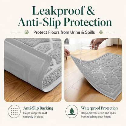 Yimobra Cat Litter Mat, Waterproof Litter Trap Mat - Image 3