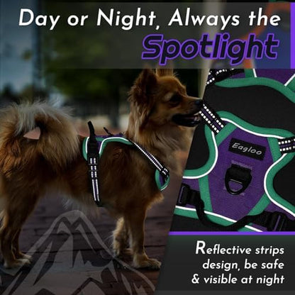 Eagloo Dog Harness for Small Dogs, No Pull Pet Vest - Image 7