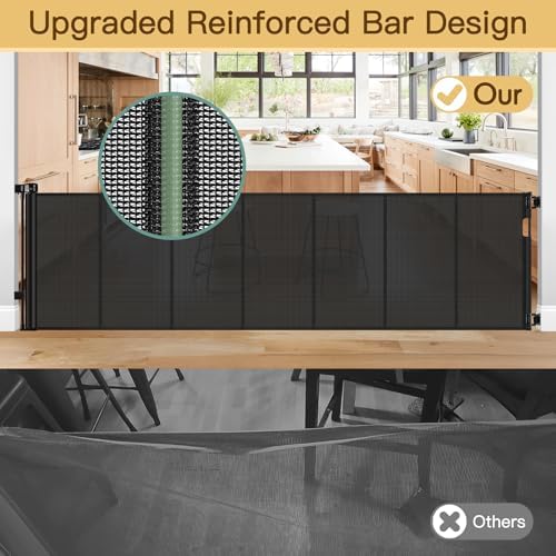 Reinforced 159 Inch Extra Wide Baby Gate - Image 3