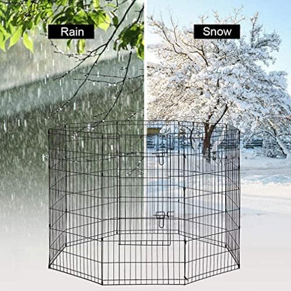 Dog Playpen for Outdoor and Indoor, Pet Playpen for Indoor and Outdoor Dog - Image 4