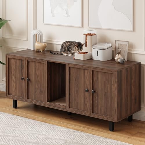 ONBRILL 59 Inches Cat Litter Box Enclosure - Image 3