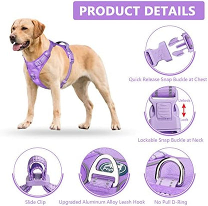PoyPet No Pull Dog Harness, Reflective Vest - Image 7
