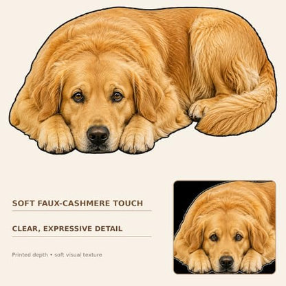 3D Realistic Dog Shaped Bath Mat & Floor Rug - Image 4