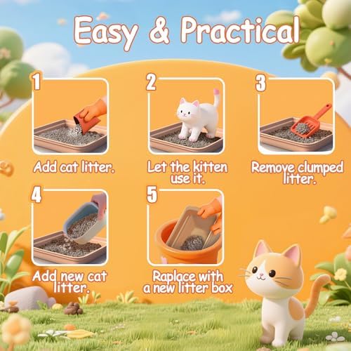 Disposable Litter Boxes for Cats Leak-Proof: 3/6/9/20/32-Pack Odor Control - Image 6