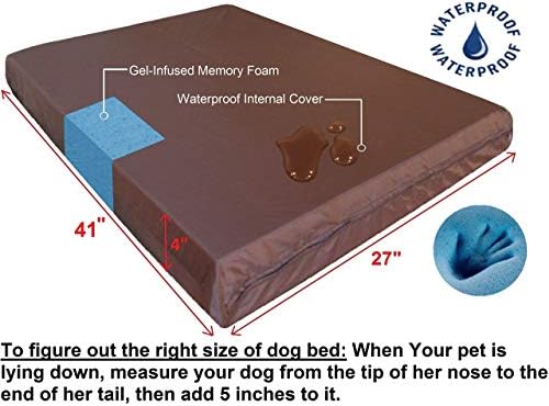 Dogbed4less Orthopedic Memory Foam Dog Bed - Image 2