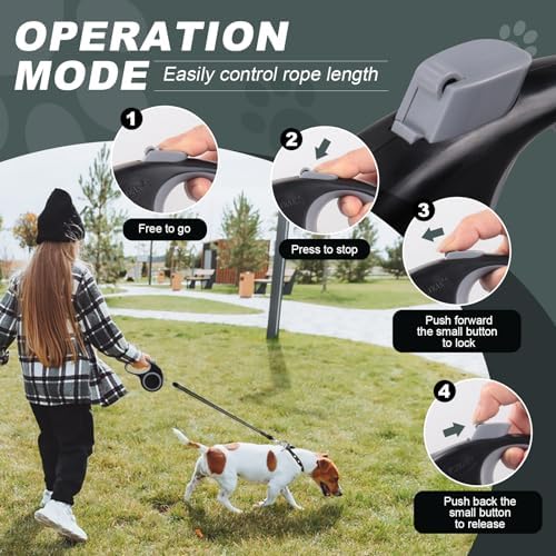 Retractable Dog Leash 20 FT Cord - Image 4