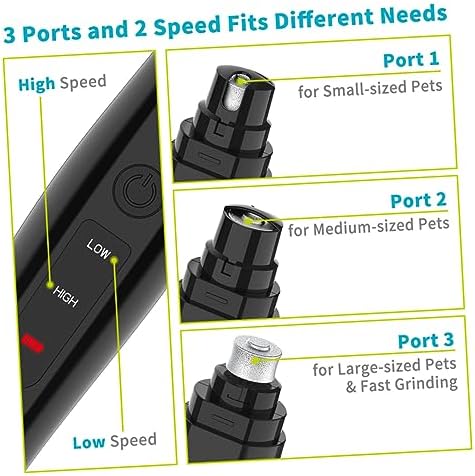 Yardwe Electric Pet Nail Grinder - Image 4