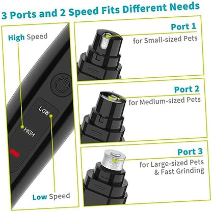 Yardwe Electric Pet Nail Grinder - Image 4