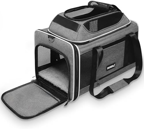 Cat Carrier Top-Expandable 18x11x11, United Delta American Airline Approved by Comfortforyourpets