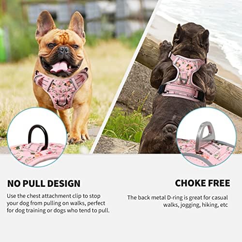HEELE Dog Harness, No Pull Adjustable Padded Reflective Harness - Image 3