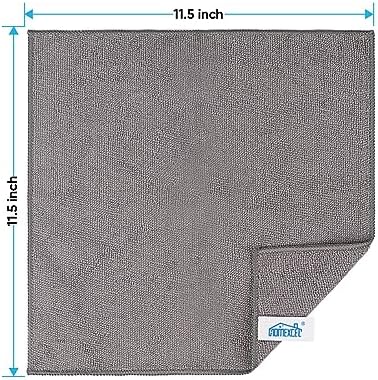 HOMEXCEL Grey Microfiber Cleaning Cloth, 24 Pack Cleaning Towels - Image 7