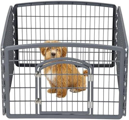 IRIS USA 4-Panel Dog Playpen, Pet Enclosure by IRISUSA