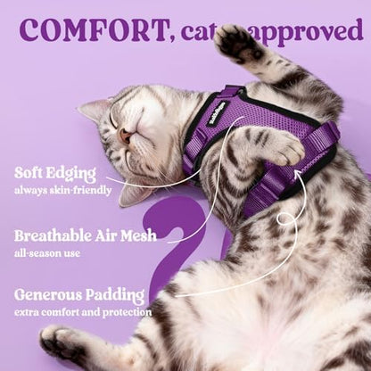 rabbitgoo Cat Harness and Leash Set, Escape Proof Vest - Image 4