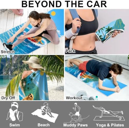 2 Pack Car Towels Seat Cover - Image 5
