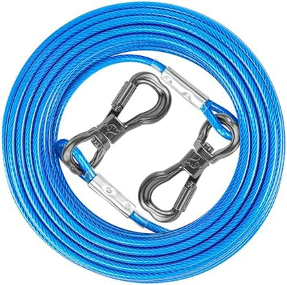 XiaZ Dog Tie Out Cable, Dog Leads by XiaZPet