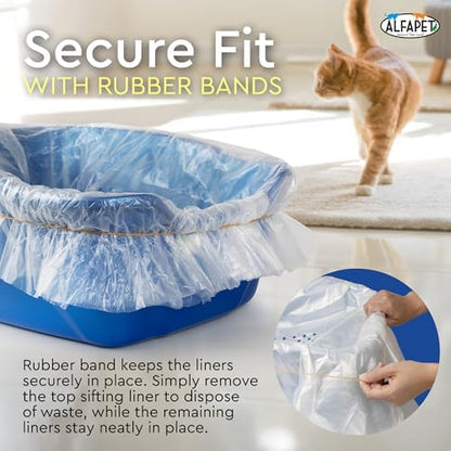 Alfapet Original Sifting Cat Litter Box Liners - Image 6