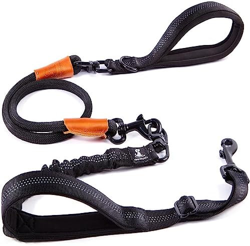 SparklyPets Heavy Duty Bungee Rope Leash by SparklyPets