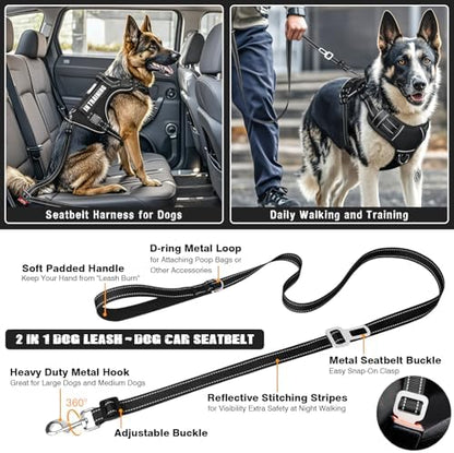 Tactical Dog Harness and Leash Set - Image 5