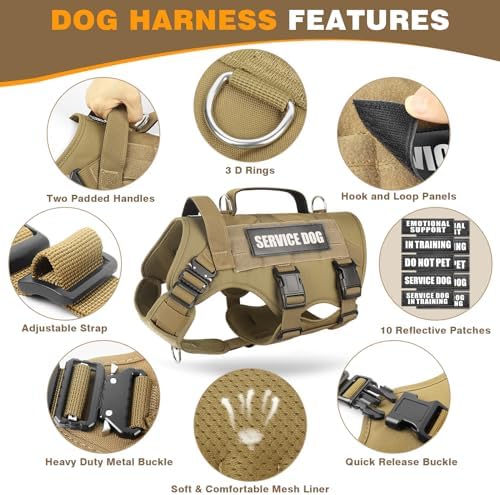 WINSEE Tactical Dog Harness - Image 3