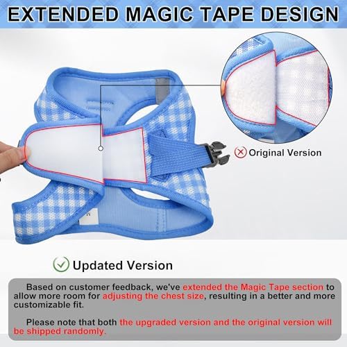 AIITLE Step in Medium Dog Harness and Leash Set, Puppy Pet Vest - Image 6
