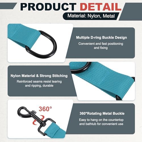 Pet Dog Grooming Loops, Adjustable Nylon Table Arm Extender Belly Strap - Image 3