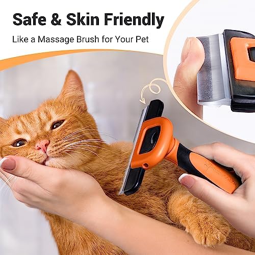 MIU COLOR Pet Grooming Brush, Deshedding Tool - Image 5
