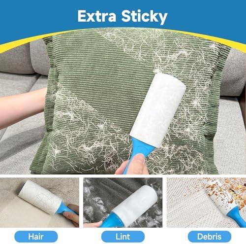 Swihauk 600 Sheets Extra Sticky Lint Rollers - Image 3