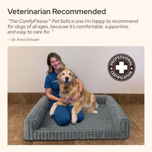 Bedsure ComfyFleece® Memory Foam Orthopedic Small Dog Bed - Image 2