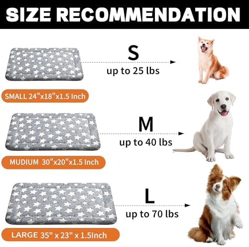 Dog Bed Mat, Reversible Crate Pads - Image 3