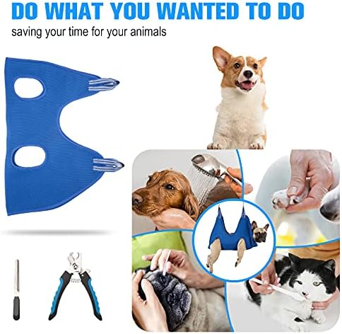 Kkiimatt 10 in 1 Dog Grooming Hammock Harness - Image 2