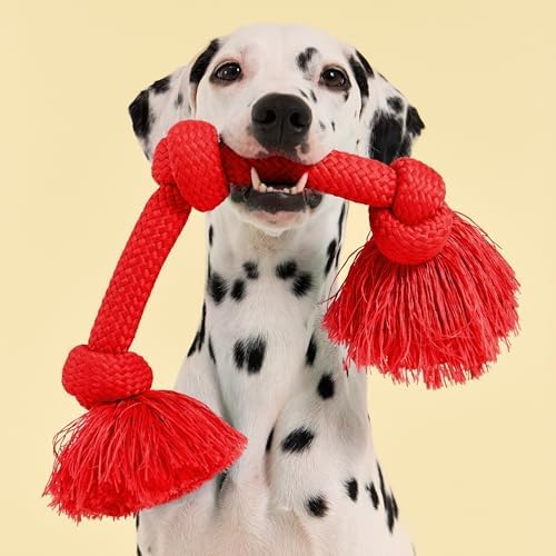 Playology Tug Rope Dog Toys for Large Breed Dogs - Image 3