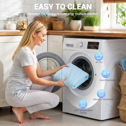 Q-Max>0.5 Dog Cooling Mat, Shell Sky Blue - Image 5