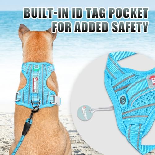 BARKBAY No Pull Dog Harness Large Reflective Dog Harness - Image 2