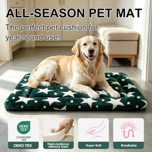 Dog Bed Mat, Reversible Crate Pad & Durable Dog Bed - Image 2