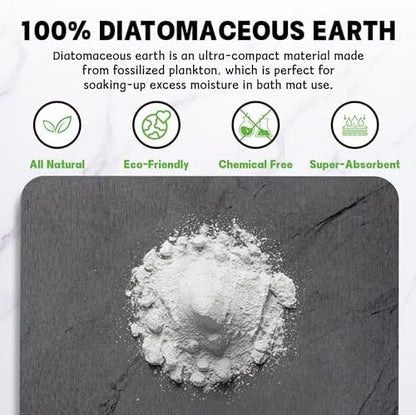 Stone Bath Mat Diatomaceous Earth Shower Mat - Image 4