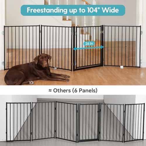 No Pawblems Freestanding Dog Gate - Image 2