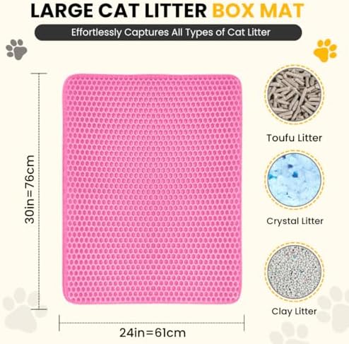 Andalus Brands Large Cat Litter Mat - Image 2