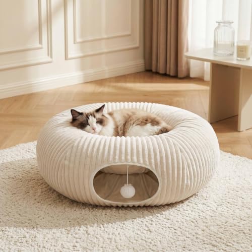 Cat Tunnel Bed with 40 Pcs Interactive Cat Toys - Image 6