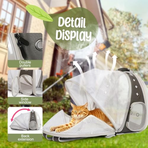 Expandable Cat Carrier Backpack - Image 3