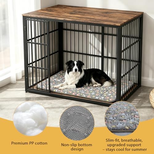 Washable Dog Bed Mat, Upgraded Non-Slip Durable Dog Bed, Soft and Comfortable - Image 3