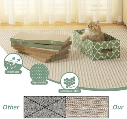 MECOOL Cat Scratching Board，5PC Cat Scratch Pad - Image 5