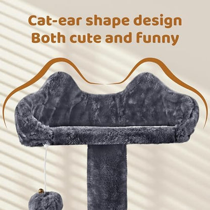 Yaheetech 70in Multi-Level Sturdy Cat Tree, Sisal Scratching Posts - Image 4