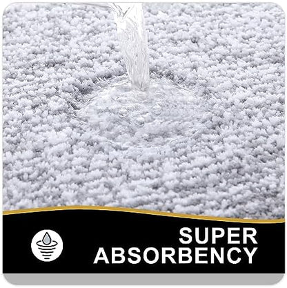 OLANLY Bathroom Runner Rugs 47x24, Long Bath Mats - Image 3