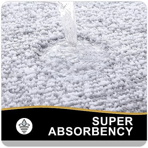 OLANLY Bathroom Rugs 36x24, Soft Absorbent Microfiber Bath Rugs - Image 4