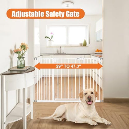 keny 29"-47.3" Extra Wide Baby Gate - Image 2