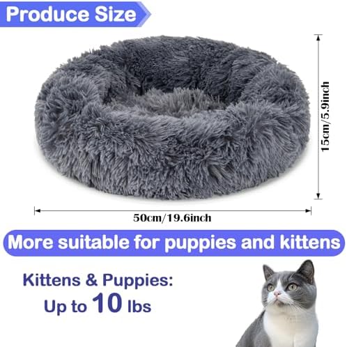 RAINFLOW Cat Bed Indoor Calming - Image 2